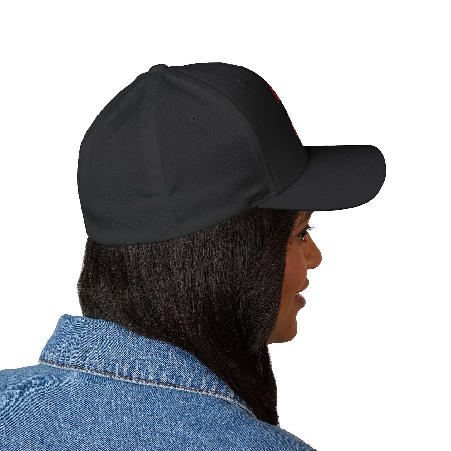 Hussle N Heal Cap, Motivational Hat, Embroidered Closed-Back Structured Cap, Workout Gear, Inspirational Gift, Casual Fashion